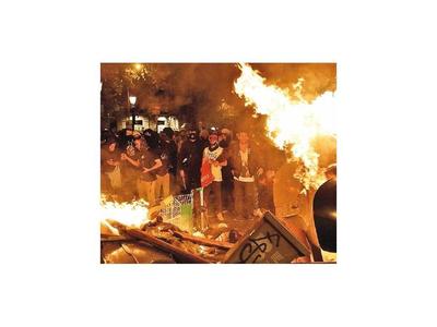 Independentismo movilizado en Barcelona