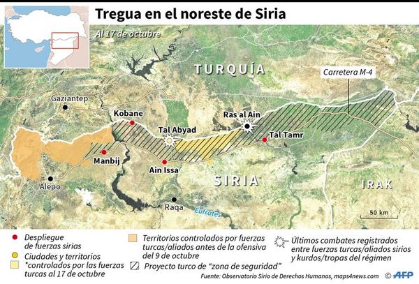 EE.UU. consigue tregua en ofensiva turca en Siria - Internacionales - ABC Color