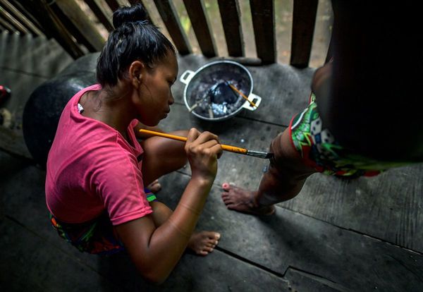 Indígenas panameños buscan récord Guinness