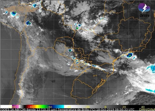 Alerta por tormentas eléctricas y caída de granizo