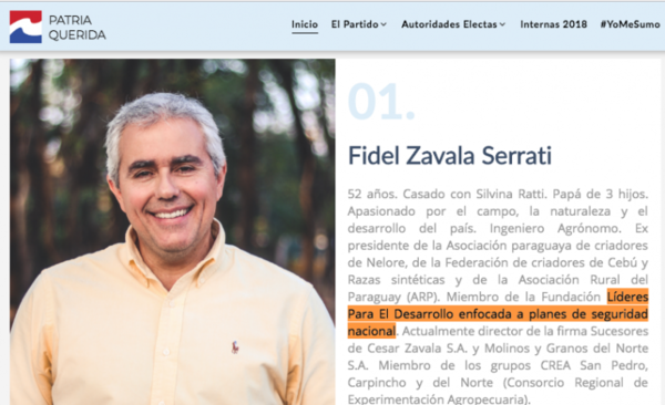 HOY / Zavala niega acceso a datos de inteligencia y vínculos con fundación de su hermano