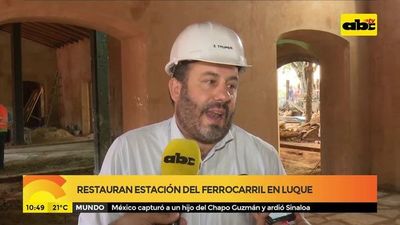 Restauran estación del ferrocarril en Luque - ABC Noticias - ABC Color