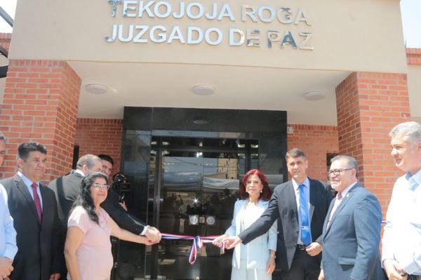 Inauguran Juzgado de Paz en PJC