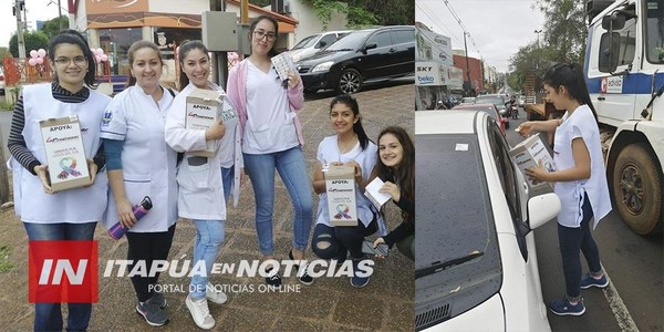 LA LLUVIA NO DETIENE LA COLECTA DE LA FUNDACIÓN LAZOS DEL SUR