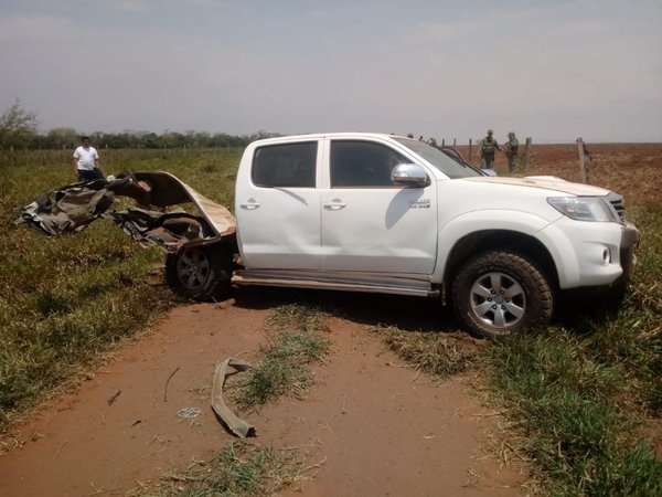 Bomba explota en una estancia de Horqueta