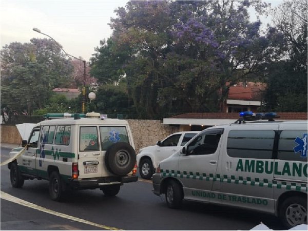 Imputan a chofer de ambulancia que arrolló a mujer en Asunción