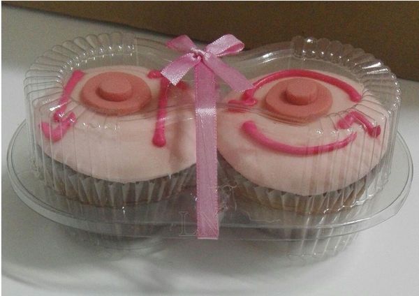Octubre Rosa: cupcakes que enseñan a tocarte para que no te toque