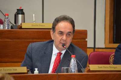 Monges trata de mentiroso a Mario Abdo y a Miguel Cuevas de sinvergüenza - ADN Paraguayo