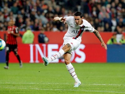 Di María da el triunfo al París Saint Germain en Niza