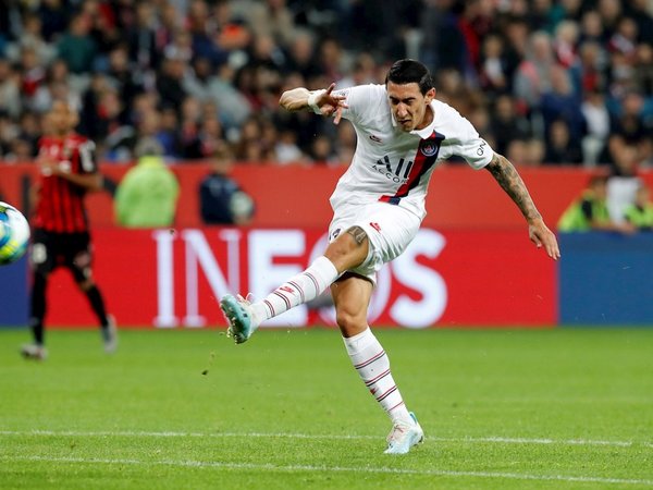 Di María da el triunfo al París Saint Germain en Niza