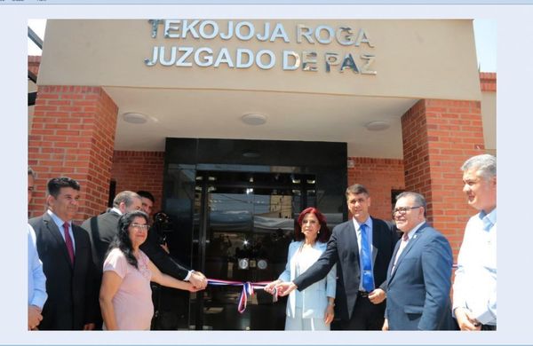 Pedro Juan Caballero cuenta con nuevo Juzgado de Paz - ADN Paraguayo