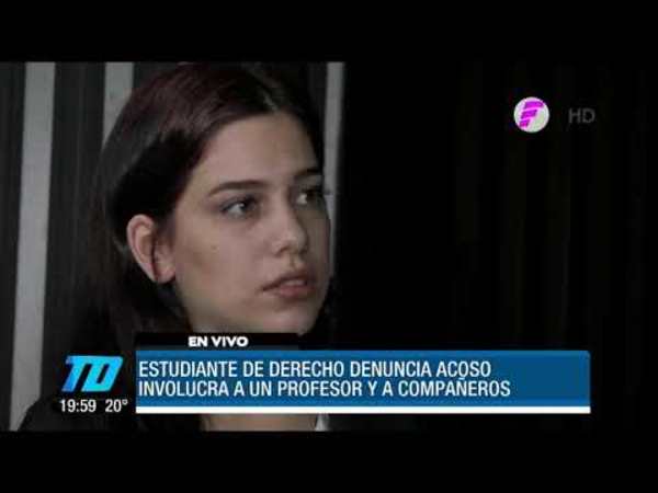 Estudiante de derecho denuncia a su profesor por acoso