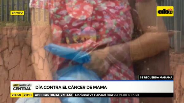 Conmemoran el día de lucha contra el cáncer de mama - ABC Noticias - ABC Color
