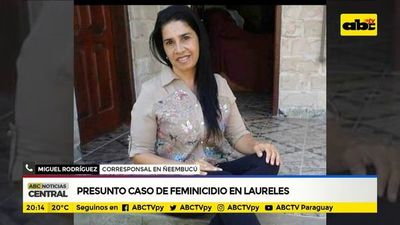Presunto feminicidio en Ñeembucú - ABC Noticias - ABC Color