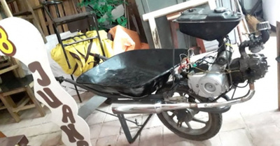 Estudiantes inventan carretilla motorizada