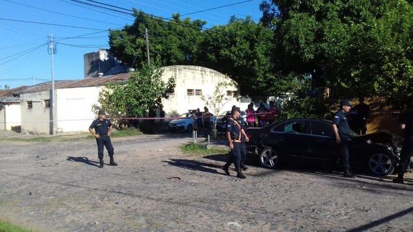 Balacera de película en barrio Herrera