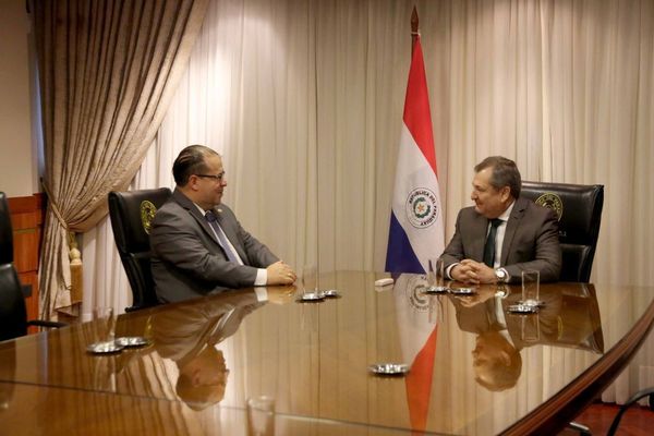 Presidente de la Corte se reunió con embajador de la OEA.
