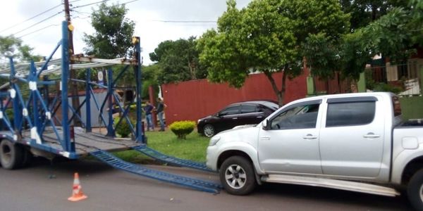 Vehículos incautados caso Cucho son trasladados a Chaco’i