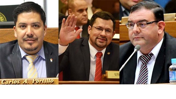 Rivas, Portillo y Quintana perderán investidura si son hallados culpables - ADN Paraguayo