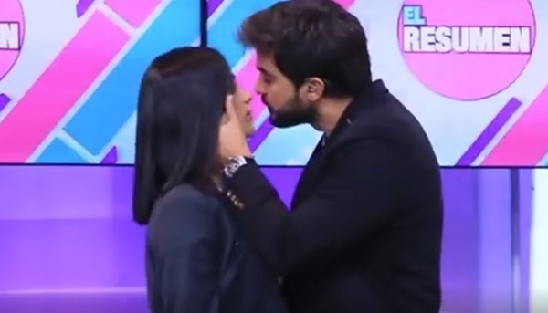 'El beso' que imitaron Carlitos Ortellado y Fabi Martínez