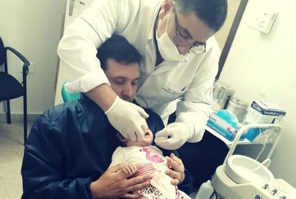 Atención odontológica para primera infancia en Hospital de Villa Elisa