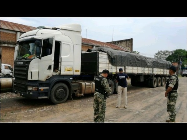 Cae contrabando con 35 toneladas de productos agrícolas