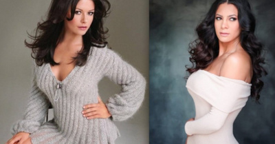 La compararon con Catherine Zeta Jones