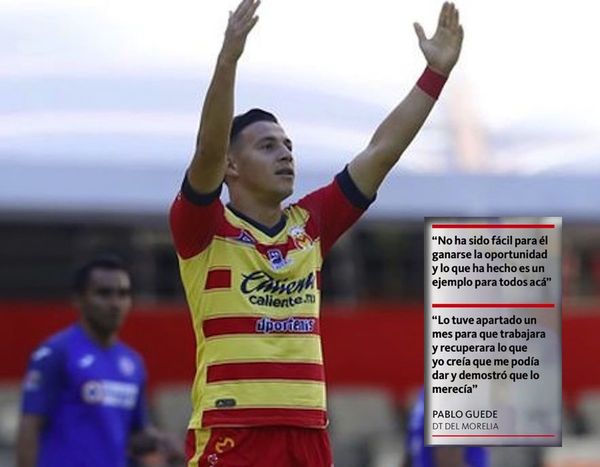 Ferreira marcó un triplete y es ejemplo a seguir