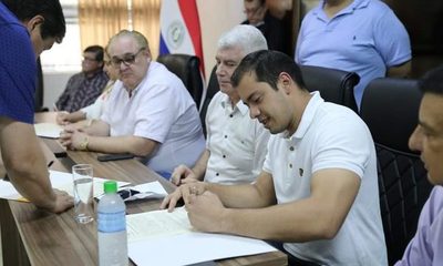 Firman convenio para inicio de obras en Alto Paraná