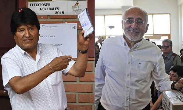 Evo Morales gana comicios pero irá a balotaje