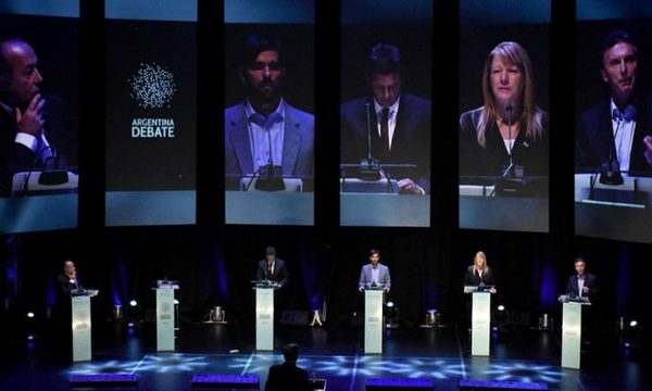 Las 10 frases más duras del debate presidencial en Argentina