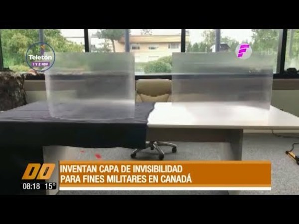 Inventan la capa de invisibilidad