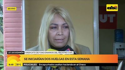 Se iniciarán dos huelgas esta semana - ABC Noticias - ABC Color