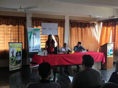 ENTREGA DE ANÁLISIS DE AGUA Y CAPACITACIÓN A JUNTAS DE SANEAMIENTO Y AGUATERAS DE SAN PEDRO DEL PARANÁ