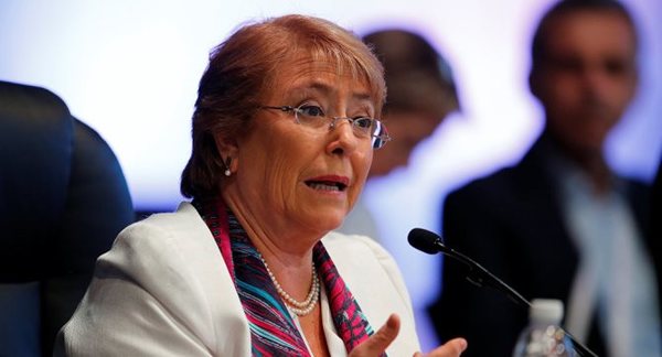 La alta comisionada de DDHH llama a diálogo para resolver crisis en Chile | .::Agencia IP::.