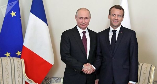 Putin y Macron destacan importancia de diálogo sirio en el marco del Comité Constitucional | .::Agencia IP::.