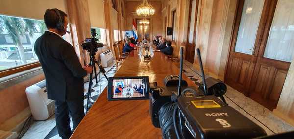 Consejo de Ministros repasó ejecución en obras y perspectivas económicas en primera sesión pública | .::PARAGUAY TV HD::.