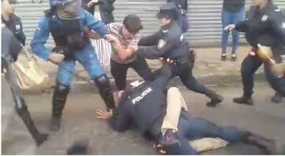 Incidentes en el Botánico generan represión y detenidos