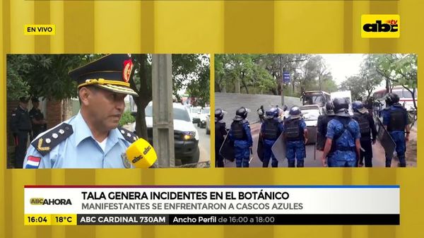 Tala genera incidentes en el botánico - ABC Noticias - ABC Color