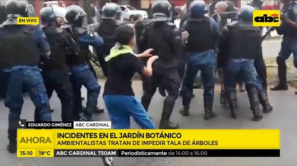 Incidentes en el Jardín Botánico - ABC Noticias - ABC Color