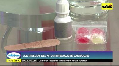 Los riesgos del kit anti resaca en las bodas - Ensiestados - ABC Color