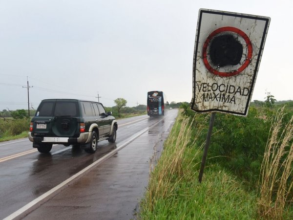 Señalización destruida e insuficiente eleva inseguridad vial en  ruta PY01