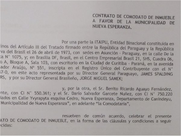 Itaipú también cedió puertos en su franja de bosques a municipalidades