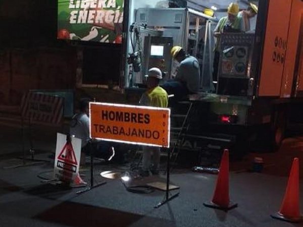 Calles de Asunción intervenidas por obras de alcantarillado