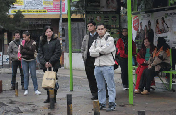 Martes fresco, luego cálido y después fresco otra vez