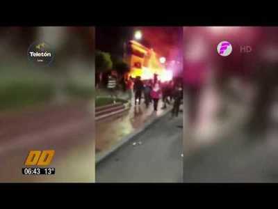 Tras cambio, vándalos destruyen el Tribunal Electoral de Bolivia