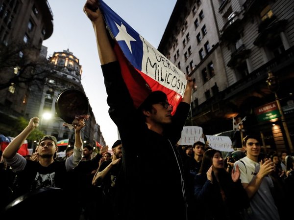 Gobierno de Chile informa de 15 muertes durante protestas