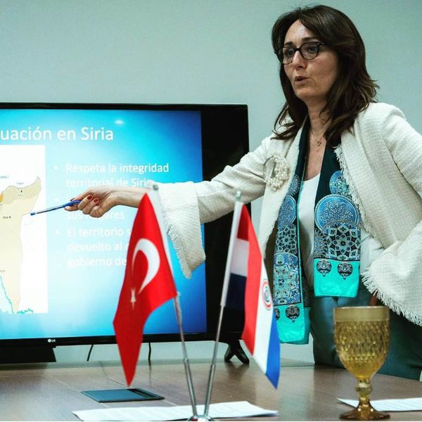 Acción armada es contra terroristas kurdos según embajadora turca