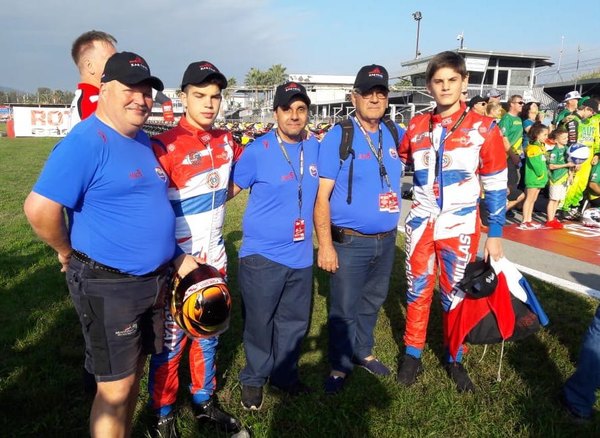 Marco Canilla y Frank Escher marcan presencia en Mundial Rotax