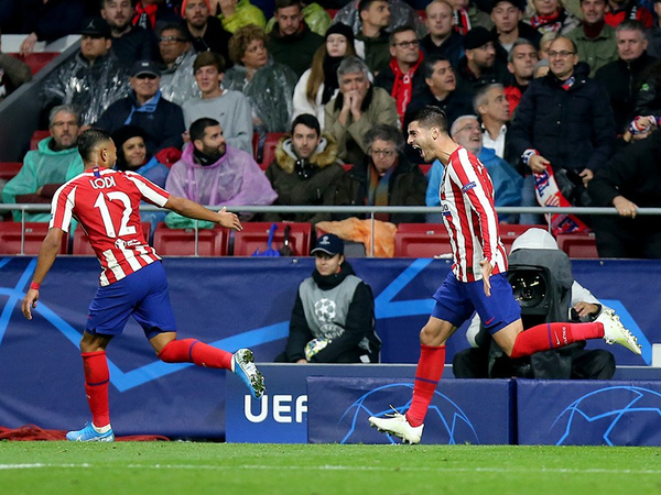 Álvaro Morata salva al Atlético de Madrid